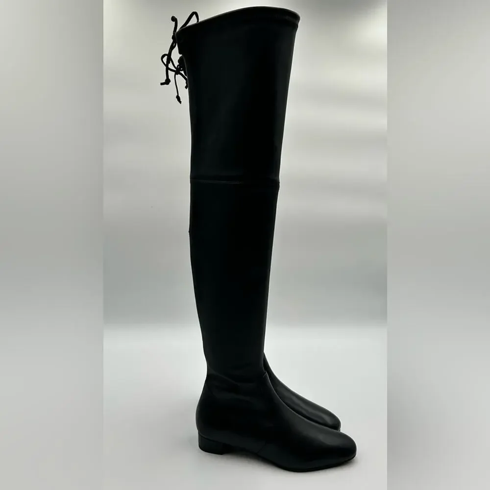 Stuart Weitzman Over-the-Knee Boots Black Color Size 5 B NWT